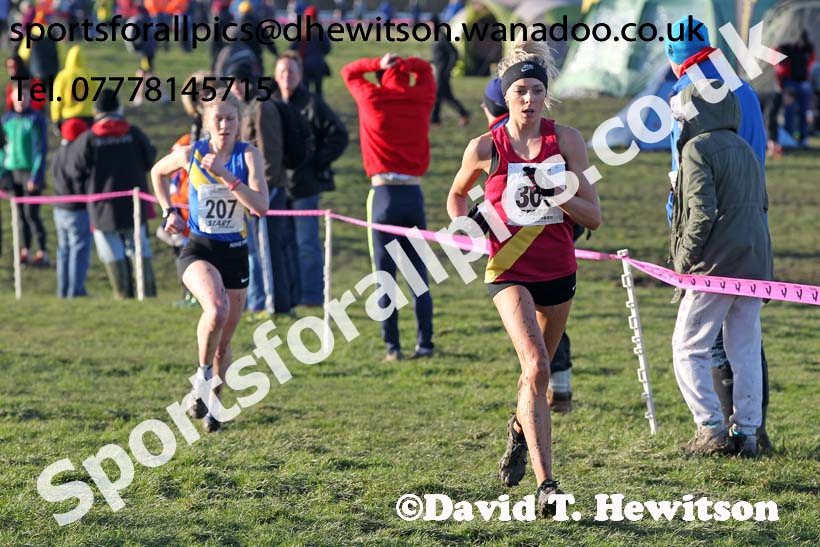 Senior womens Northern Cross Country  Championships, Pontefract. Photo: David T. Hewitson/Sports for All Pics
